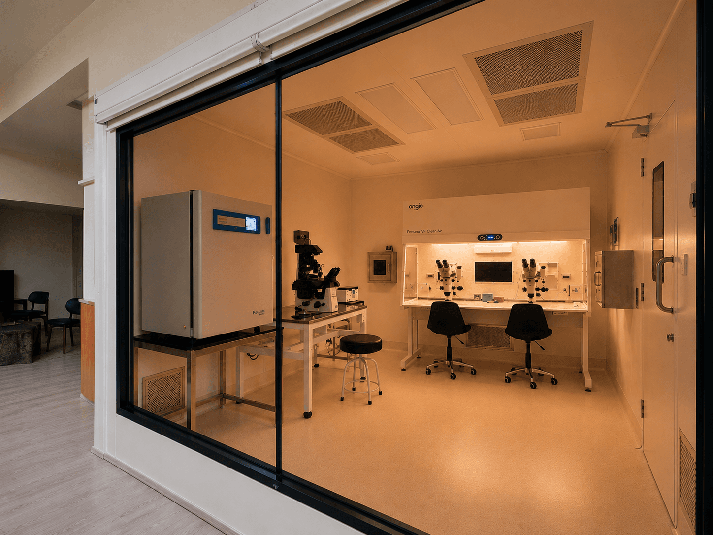 Inside the lab